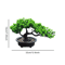 Artificial Japanese Pine Bonsai Tree Realistic Mini Zen Plant For Home Office 4