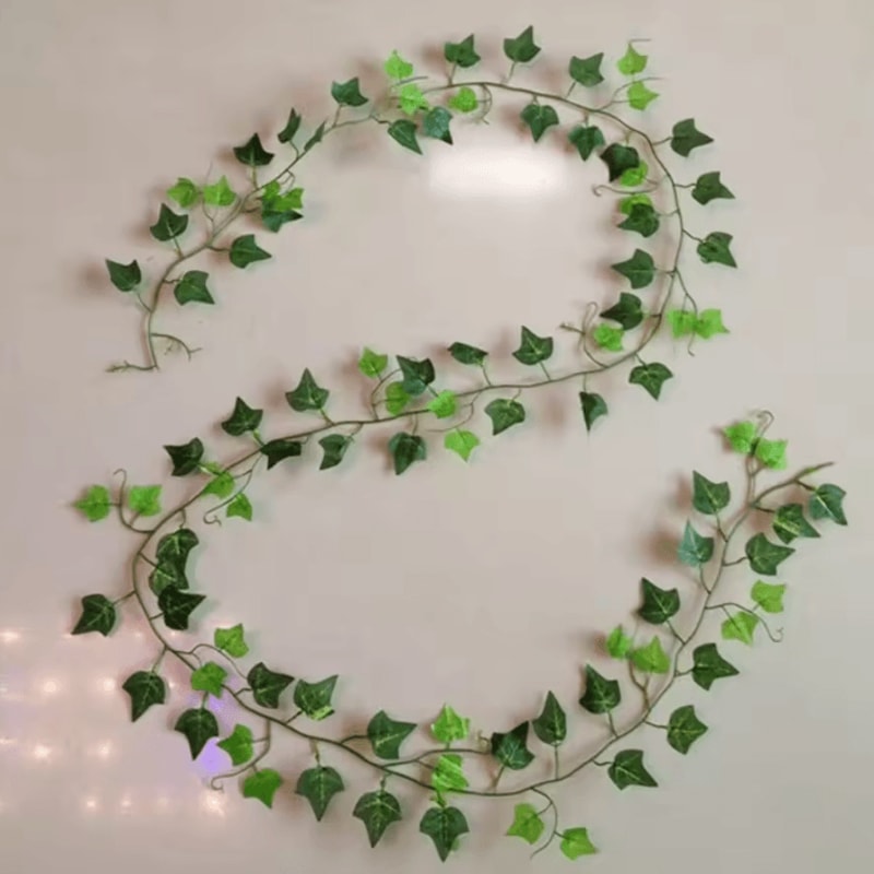 210cm Artificial Ivy Garland Vine Lush Hanging Greenery For Home Event Decor 8