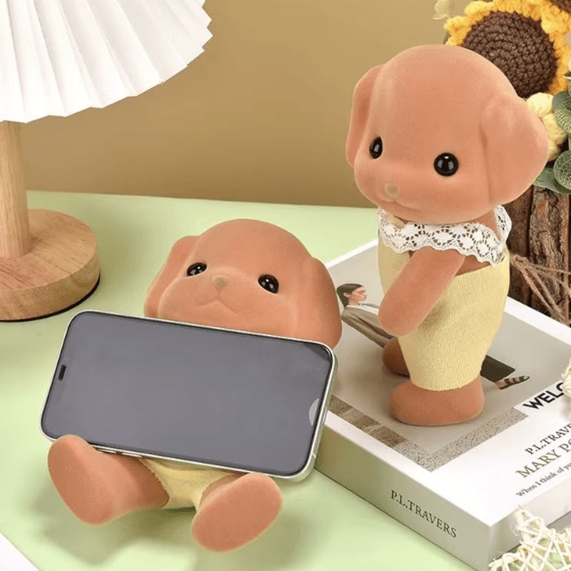 Forest Animal Movable Phone Stand Cute Desktop Figurine Holder For Phones 1