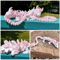 3D Printed Cherry Blossom Dragon Articulated Fantasy Desk Ornament With Movable Joints 1