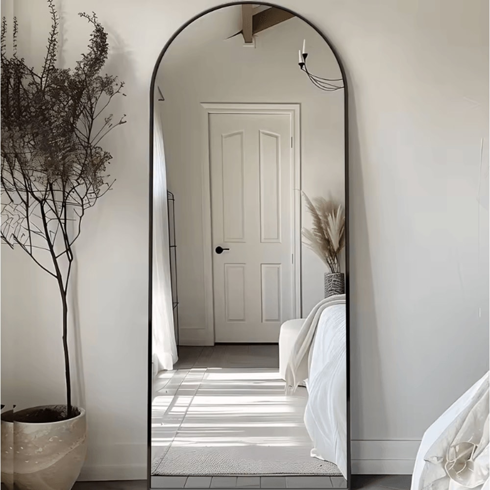 58x18 Full Length Floor Mirror Oversized Standing Mirror With Frame For Bedroom Living Room 1