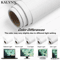 Matte White SelfAdhesive Wallpaper Waterproof Peel Stick Vinyl For Walls Furniture 0