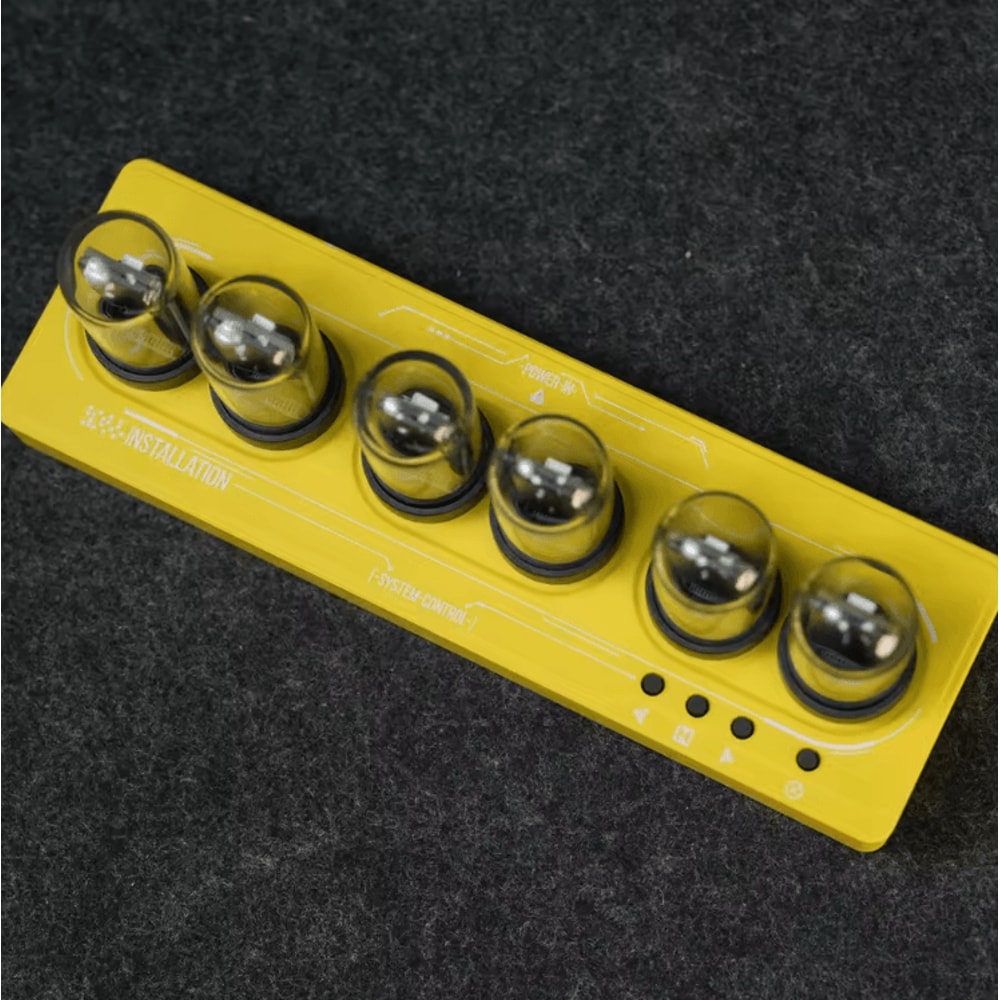 WiFi RGB Nixie Tube Clock Smart IPS Digital Alarm Clock With Custom Display 5