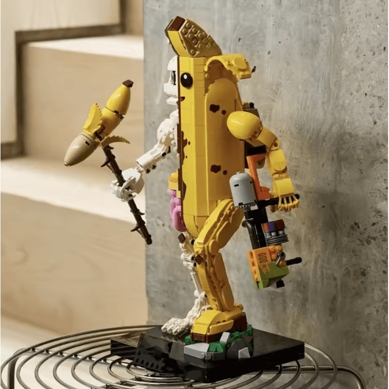 1414Piece Banana Brick Building Set Creative DIY Display Model For Kids Collectors 1