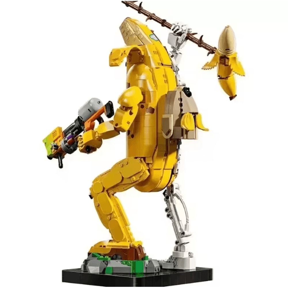 1414Piece Banana Brick Building Set Creative DIY Display Model For Kids Collectors 3