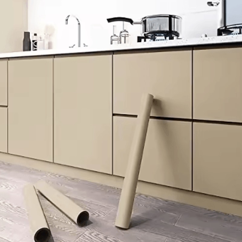 10M Waterproof OilProof Kitchen Wallpaper SelfAdhesive Vinyl For Cabinets Walls 9