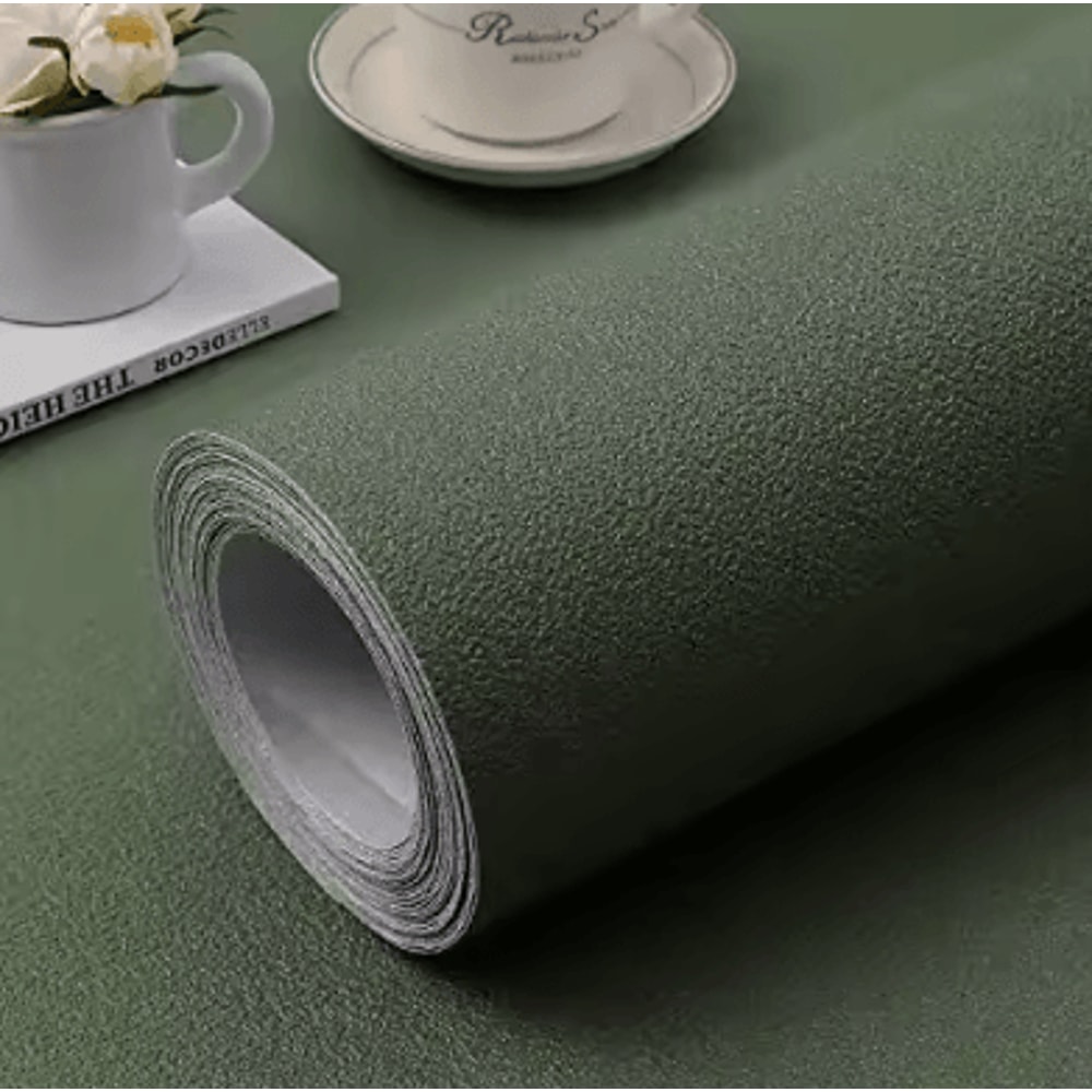 10M Waterproof OilProof Kitchen Wallpaper SelfAdhesive Vinyl For Cabinets Walls 2