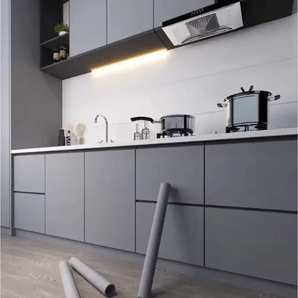 10M Waterproof OilProof Kitchen Wallpaper SelfAdhesive Vinyl For Cabinets Walls 3