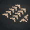 16PCS Wood Carved Applique Set Decorative Corner Decals For Furniture Wall Design 0