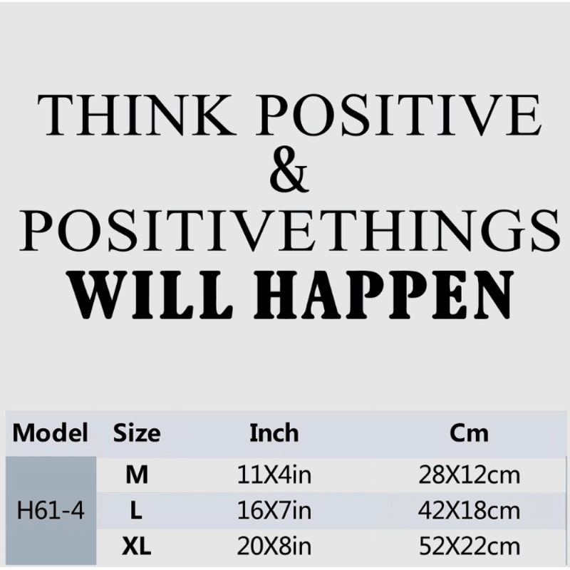 Inspirational Wall Quote Sticker Decal Waterproof Peel Stick Phrase Decor For Home 2