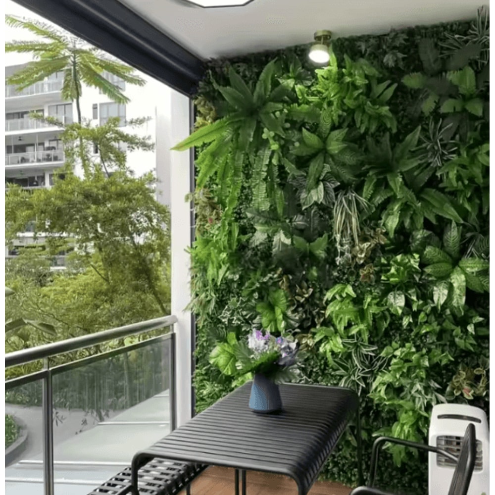 Artificial Boxwood Wall Panel Lush Green Hedge Decor For Indoor Outdoor Spaces 3