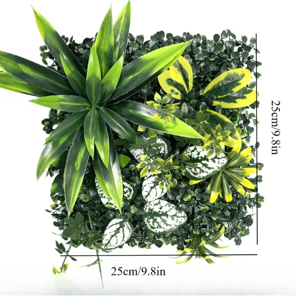 Artificial Boxwood Wall Panel Lush Green Hedge Decor For Indoor Outdoor Spaces 4