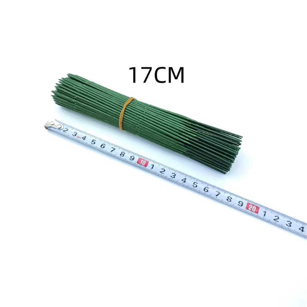 Artificial Flower Stems Plastic Rod Set For DIY Wedding Decor Floral Crafts 3