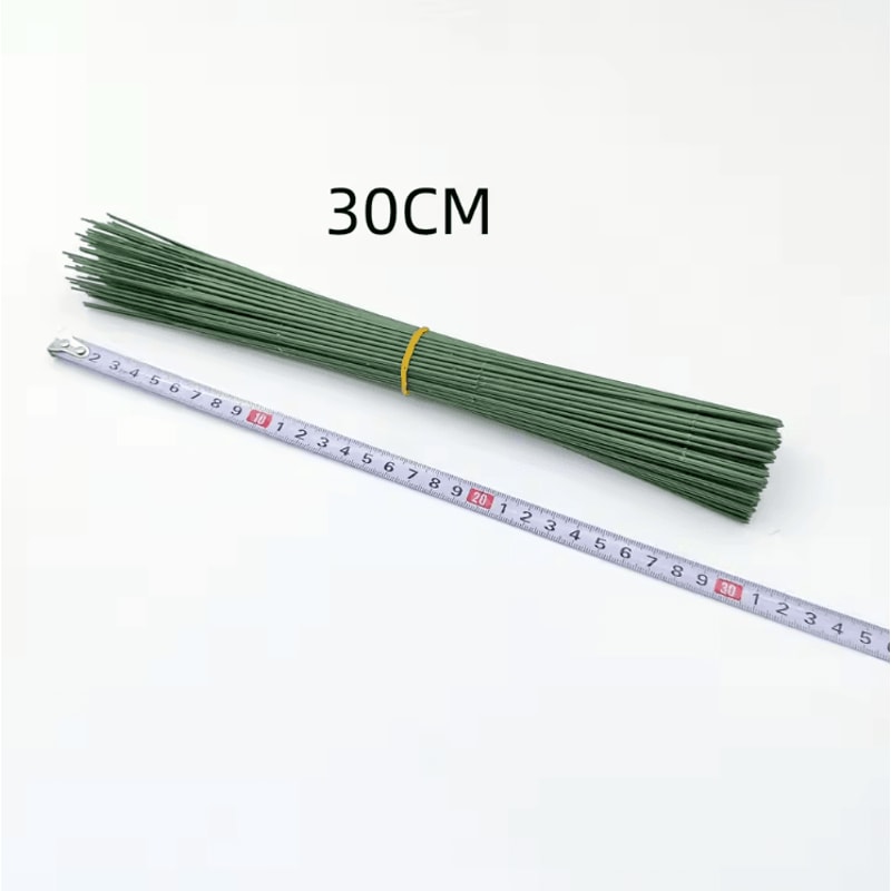 Artificial Flower Stems Plastic Rod Set For DIY Wedding Decor Floral Crafts 5