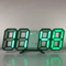 3D LED Digital Wall Clock With Alarm Time Date Temperature Display For Home Office 6
