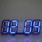 3D LED Digital Wall Clock With Alarm Time Date Temperature Display For Home Office 8