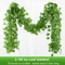 21M Artificial Ivy Garland Realistic Hanging Vine Greenery For Wall Event Decor 0