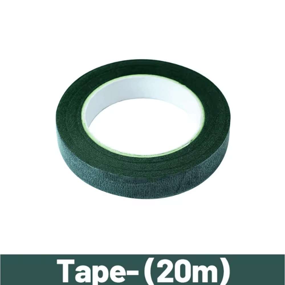 Artificial Flower Stems Bendable Iron Wire Set With Floral Tape For DIY Crafts Wedding Decor 3