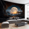 Tranquil Moon Forest Tapestry Aesthetic Wall Hanging For Bedroom Living Room 3