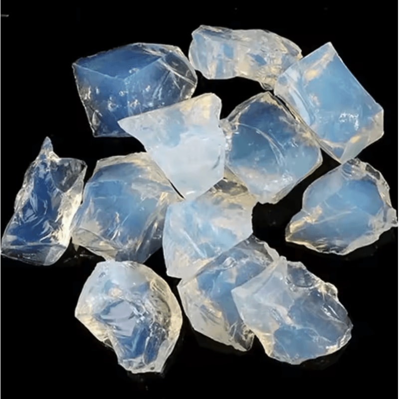 Natural Opal Rough Stone Set Raw Crystal Quartz Mineral For Healing Decor 1
