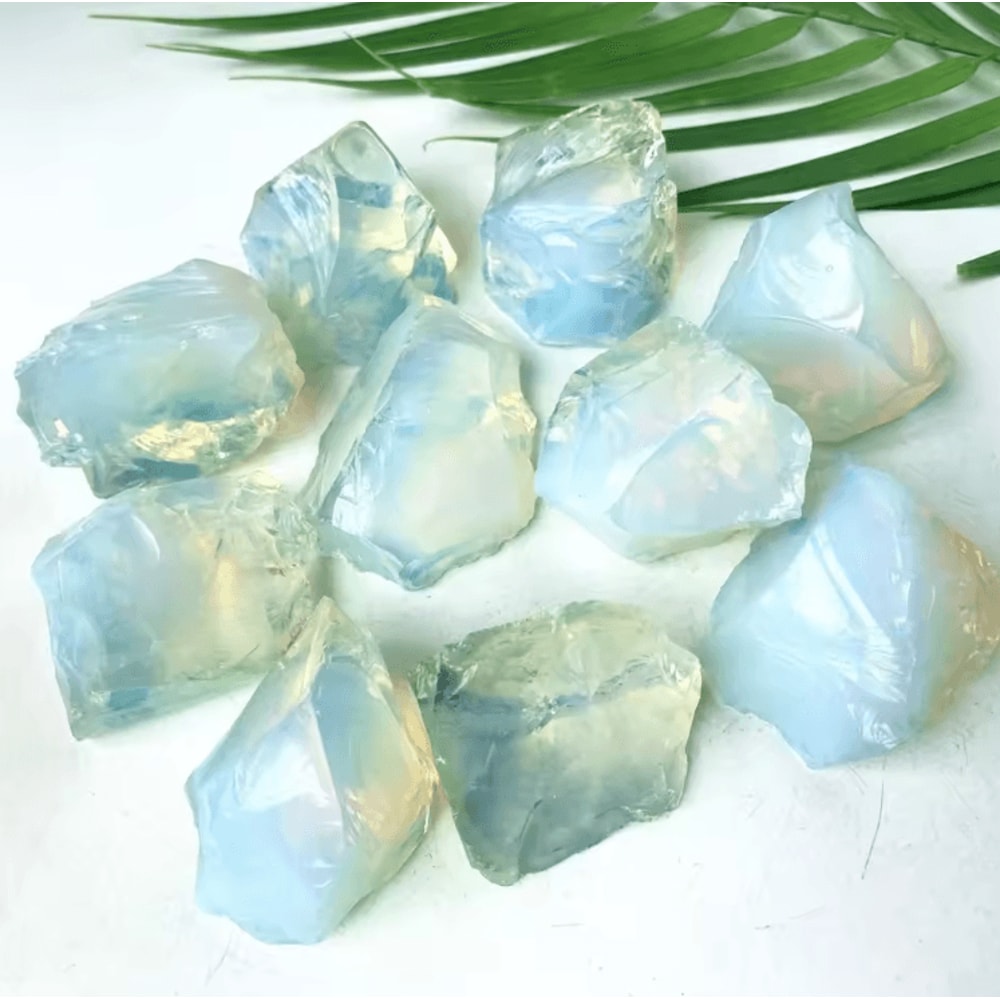 Natural Opal Rough Stone Set Raw Crystal Quartz Mineral For Healing Decor 4