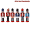 Mini Nutcracker Soldier Figurines 12cm Christmas Ornament Set For Desk Holiday Decor 2