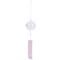 Sakura Japanese Glass Wind Chime Traditional Furin Bell Hanging Decor 2
