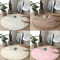 Fluffy Round Plush Carpet Soft White NonSlip Area Rug For Bedroom Living Room 0