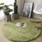 Fluffy Round Plush Carpet Soft White NonSlip Area Rug For Bedroom Living Room 9