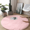 Fluffy Round Plush Carpet Soft White NonSlip Area Rug For Bedroom Living Room 6