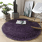 Fluffy Round Plush Carpet Soft White NonSlip Area Rug For Bedroom Living Room 7