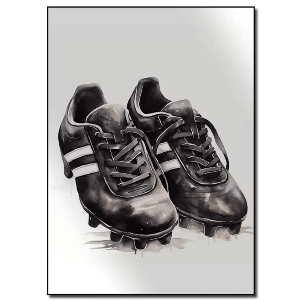 Personalized Football Player Poster Custom Sports Wall Art For Bedroom Gifts 4