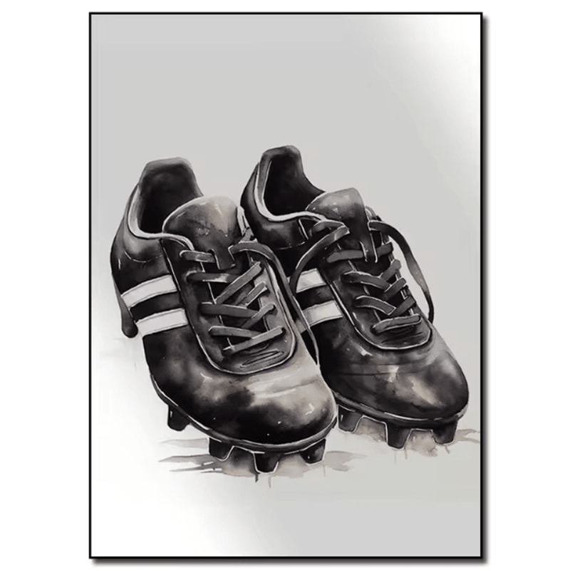 Personalized Football Player Poster Custom Sports Wall Art For Bedroom Gifts 4