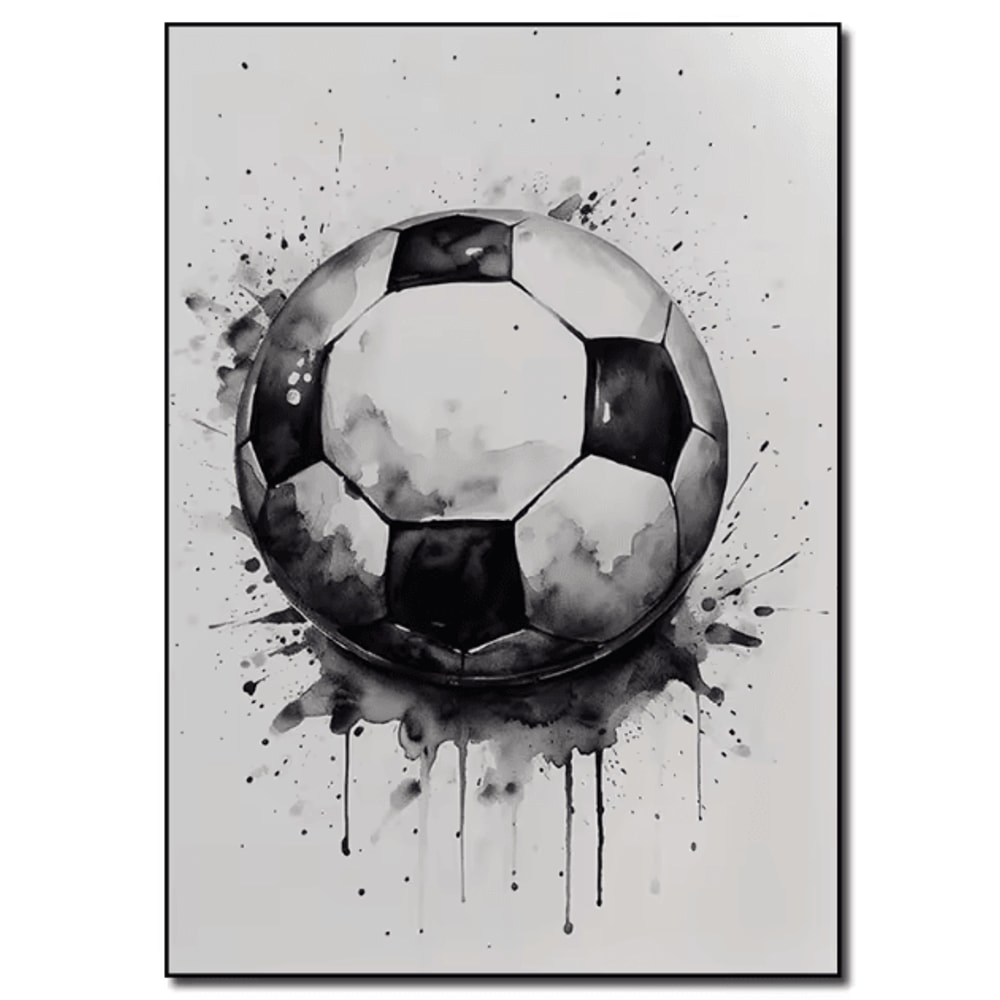 Personalized Football Player Poster Custom Sports Wall Art For Bedroom Gifts 5