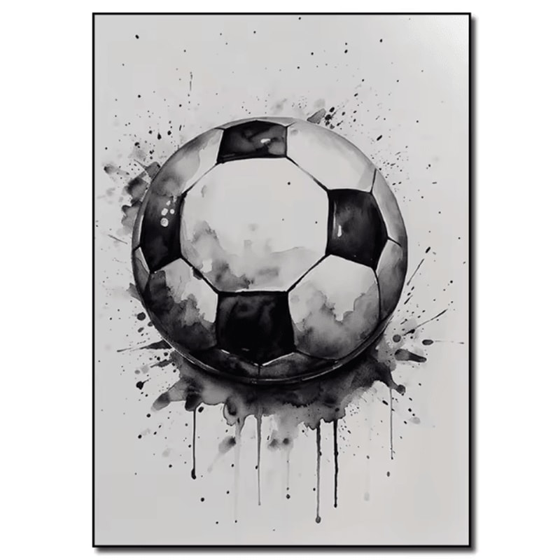 Personalized Football Player Poster Custom Sports Wall Art For Bedroom Gifts 5