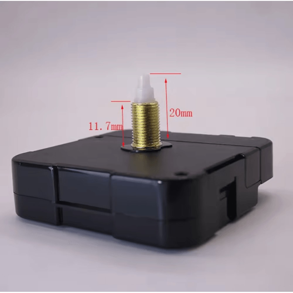 Long Shaft Quartz Clock Movement Silent DIY Mechanism Kit For Wall Clock Repair 4