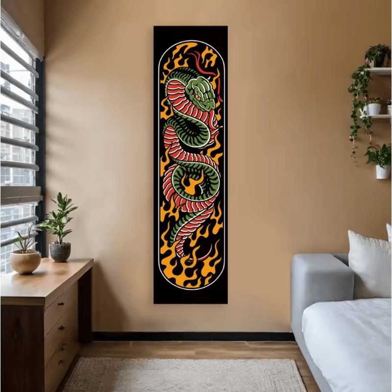 Japanese Wave Red Sun Tapestry Aesthetic Wall Hanging For Bedroom Living Room 8
