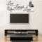 Live Laugh Love Butterfly Wall Sticker Inspirational Quote Vinyl Decor For Living Room 2