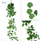 Artificial Ivy Garland Vine 90cm Green Hanging Wall Decor For Home Events 5