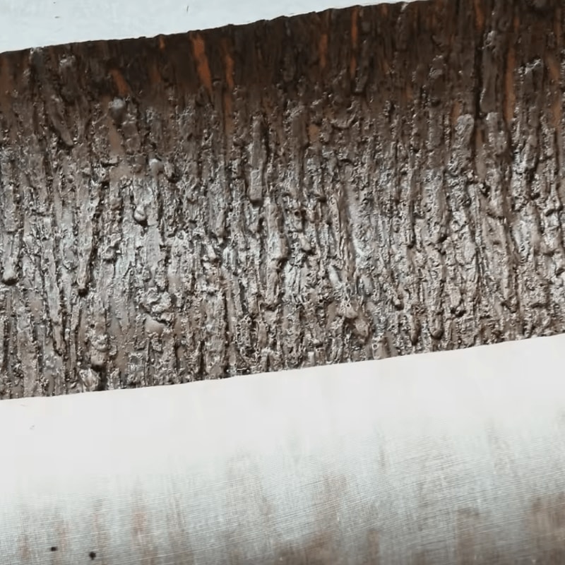 Artificial Tree Bark Wrap Realistic Garden Pipe Column Decor Panel 1