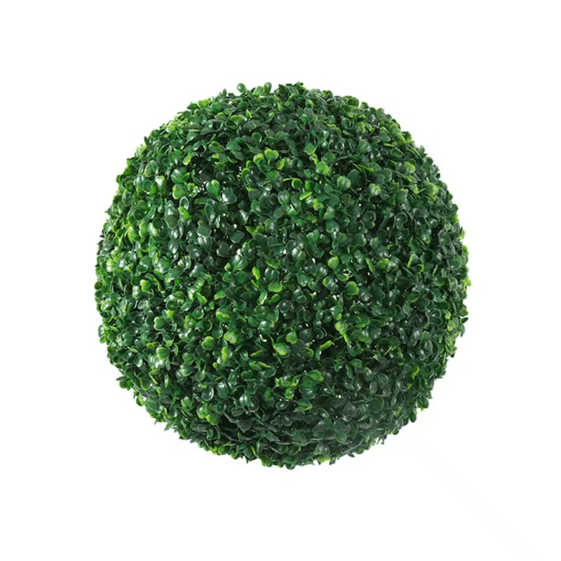 Artificial Plant Ball Decor Realistic Faux Greenery Sphere For Home Garden Styling 3