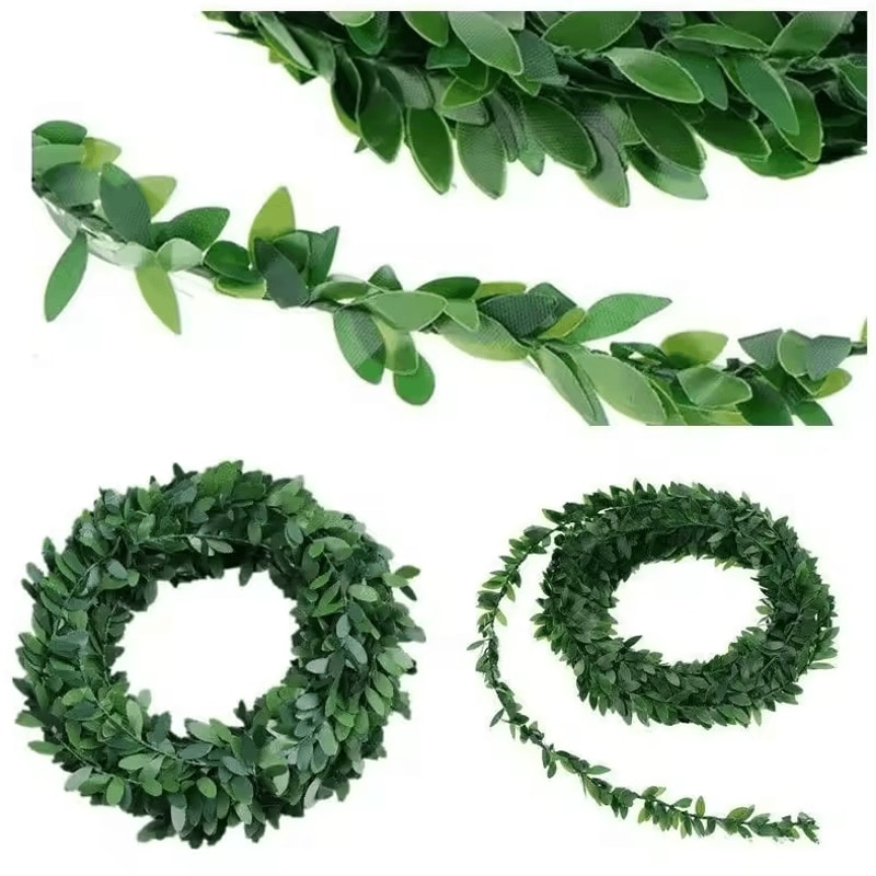 75M Artificial Ivy Garland Vine Realistic Hanging Greenery For Home Event Decor 0