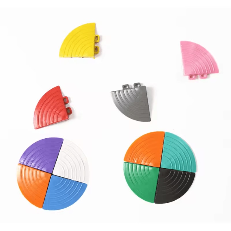 Interlocking Garage Floor Tiles Vented NonSlip Modular Flooring For Indoor Outdoor Use 9