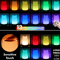 13Color RGB Touch Night Light Rechargeable Bedside Lamp With Remote Control 1