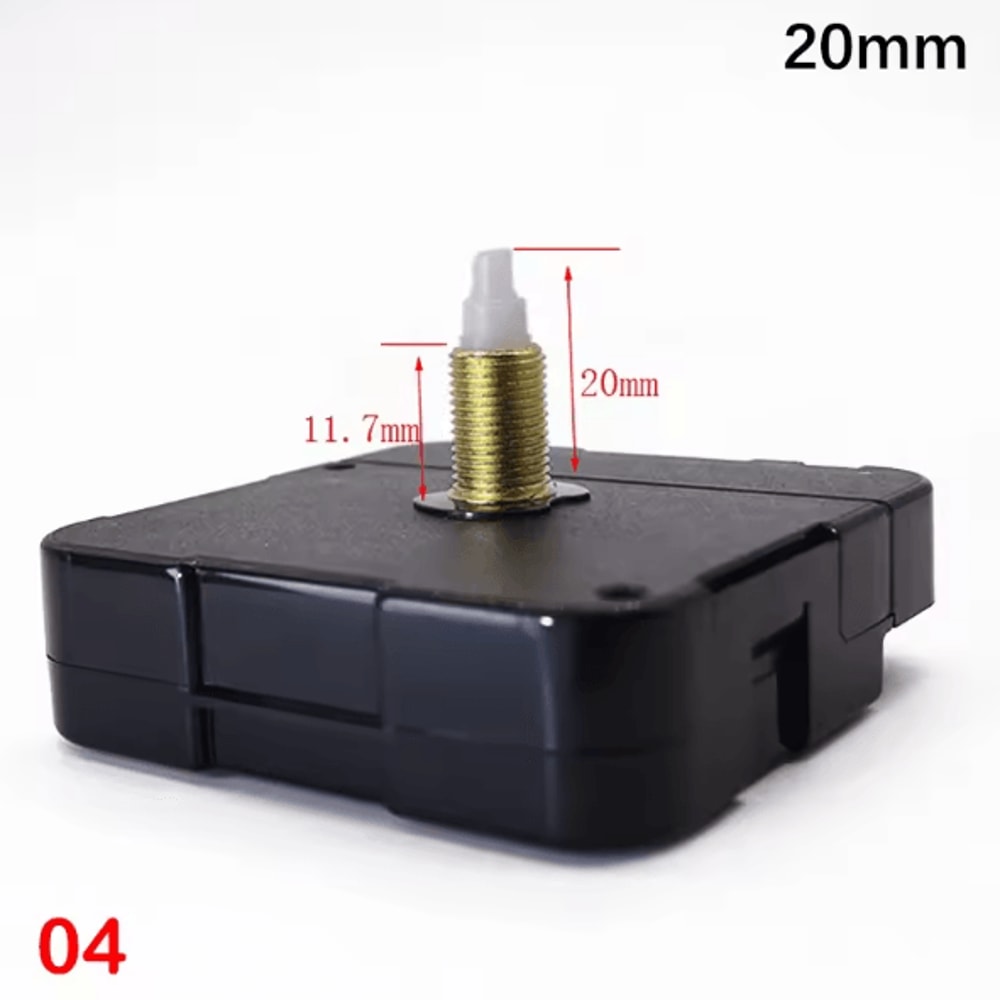 Silent Quartz Clock Movement Kit DIY Long Shaft Wall Clock Repair Mechanism 4