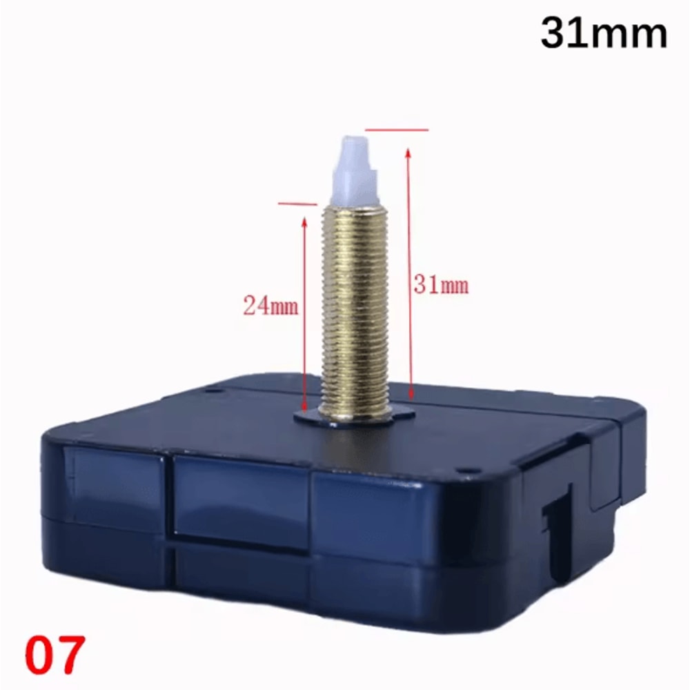 Silent Quartz Clock Movement Kit DIY Long Shaft Wall Clock Repair Mechanism 5