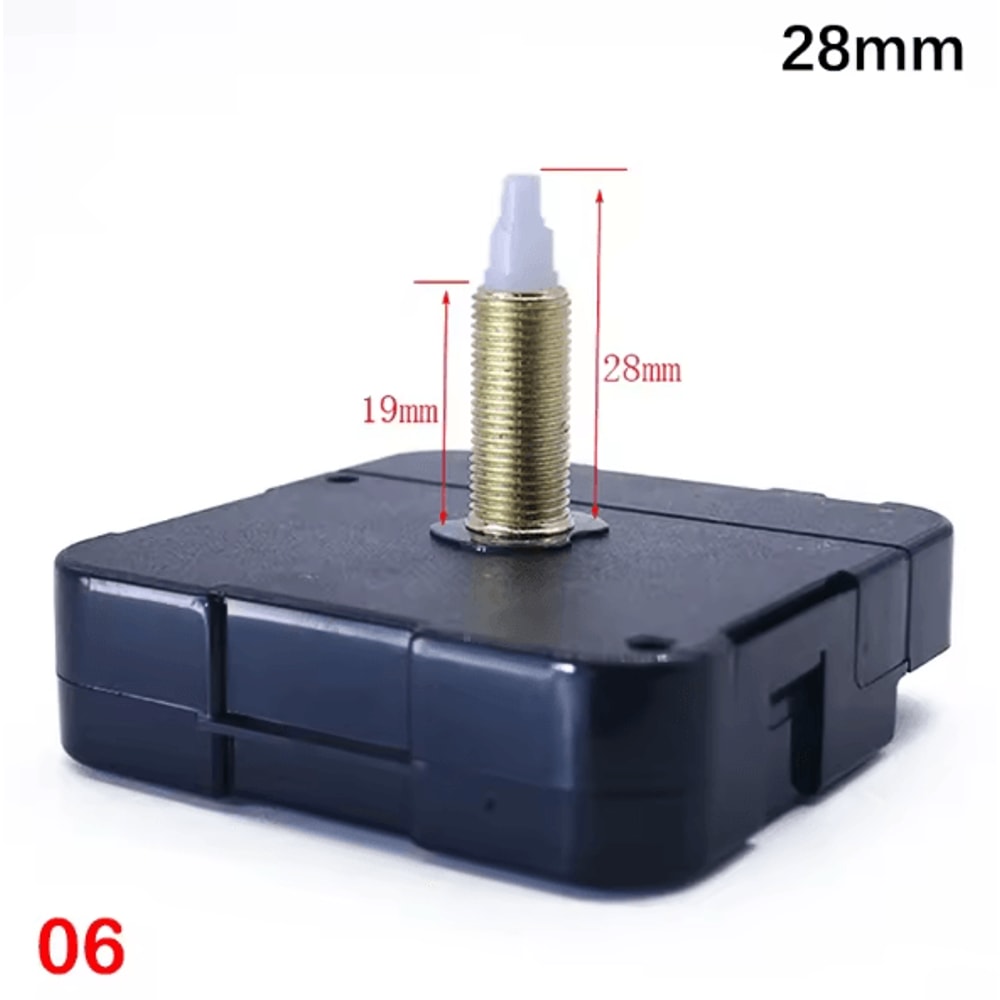 Silent Quartz Clock Movement Kit DIY Long Shaft Wall Clock Repair Mechanism 7