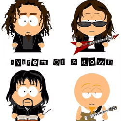 system of a down canvas poster – heavy metal album wall art for room decor