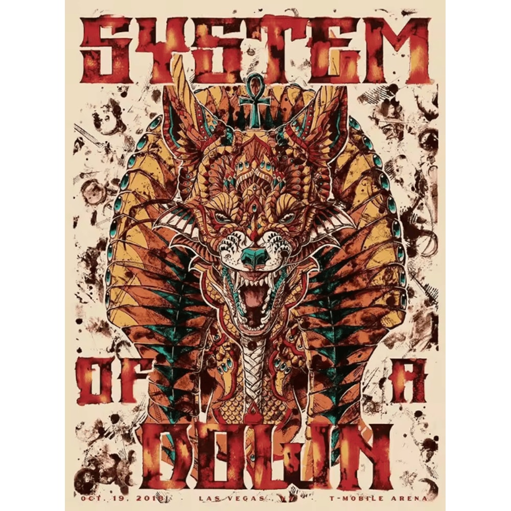 System Of A Down Canvas Poster Heavy Metal Album Wall Art For Room Decor 3