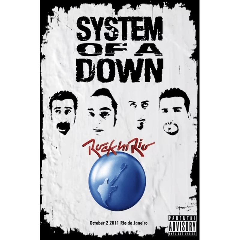 System Of A Down Canvas Poster Heavy Metal Album Wall Art For Room Decor 8